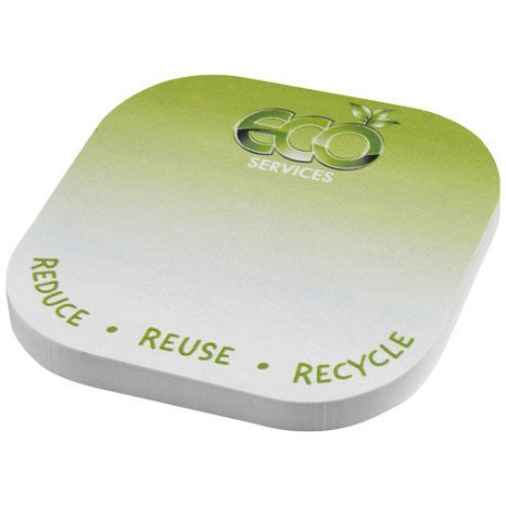 Notas adhesivas recicladas Sticky-Mate Cuadrada