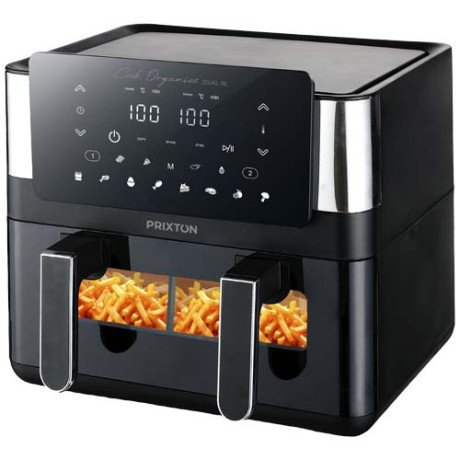 Freidora aire dual Prixton Cook Organics