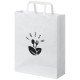 Bolsa papel kraft mediana