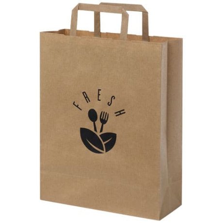 Bolsa papel kraft mediana