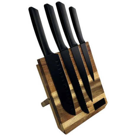 Cuchillos y tabla cortar SCX.design K04