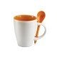 Taza con cuchara Dual