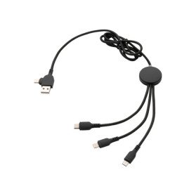 Cable 6 en 1 logo iluminado