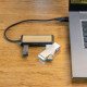 Hub USB Link doble entrada