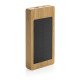 Batería solar bambú Sunwick 10.000 mah