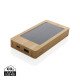 Batería solar bambú Sunwick 10.000 mah