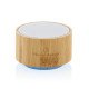 Altavoz inalámbrico 3W bambú y RCS
