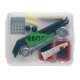 Kit reparación bicicletas compacto