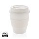 Taza café reutilizable tapa rosca