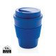 Taza café reutilizable tapa rosca