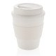 Taza café reutilizable tapa rosca