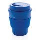 Taza café reutilizable tapa rosca