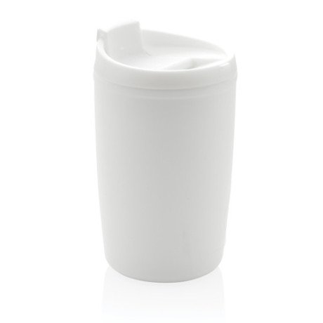 Taza PP reciclado tapa seguridad