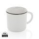 Taza cerámica vintage 280 ml