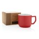 Taza cerámica moderna 350 ml