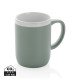Taza cerámica borde blanco 300 ml.