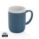 Taza cerámica borde blanco 300 ml.