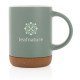 Taza cerámica base corcho 280 ml.