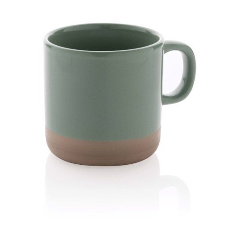 Taza cerámica esmaltada 360 ml.