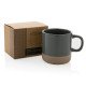 Taza cerámica esmaltada 360 ml.