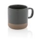 Taza cerámica esmaltada 360 ml.