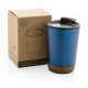 Taza café corcho y acero inoxidable GRS