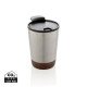 Taza café corcho y acero inoxidable GRS