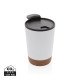 Taza café corcho y acero inoxidable GRS