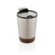 Taza café corcho y acero inoxidable GRS