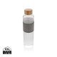 Botella Impact vidrio borosilicato bambú