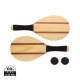 Set tenis madera