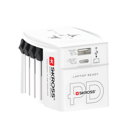 Adaptador viaje Skross MUV 65W PD