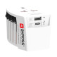 Adaptador viaje Skross USB MUV