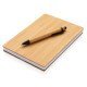 Juego libreta y bolígrafo A5 Bamboo