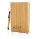 Juego libreta y bolígrafo A5 Bamboo