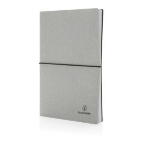 Libreta A5 cuero reciclado GRS