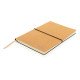 Libreta A5 cuero reciclado GRS