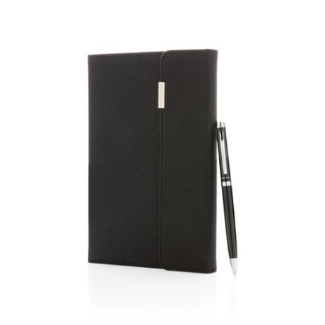 Set libreta y bolígrafo Swiss Peak deluxe A5
