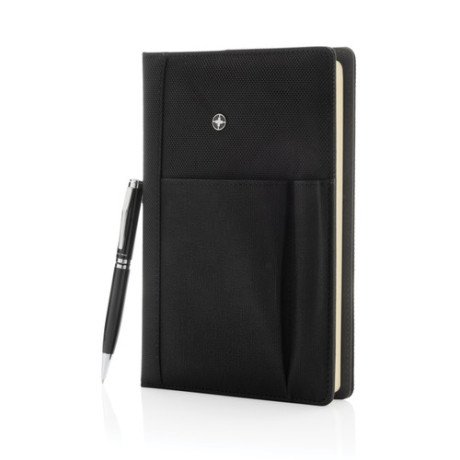 Set libreta Swiss Peak intercambiable bolígrafo
