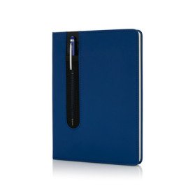 Libreta A5 PU básica bolígrafo táctil