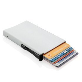 Tarjetero RFID aluminio