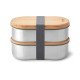 Tuppers Bento Doble Black+Blum