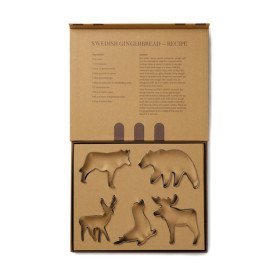Set 5 cortadores galletas Vinga Nordic