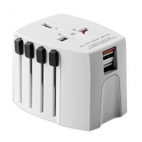 Adaptador enchufes Skross MUV USB 2