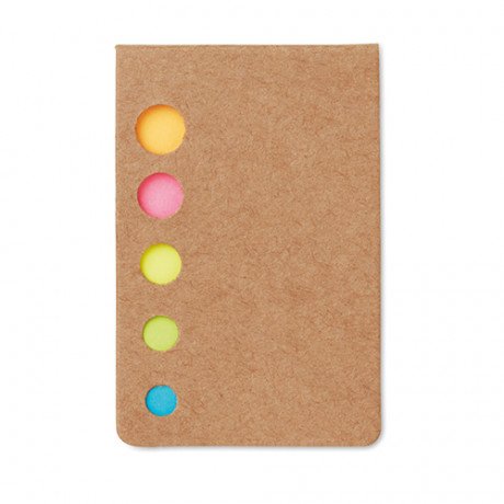 Notas adhesivas 5 colores Memosticky