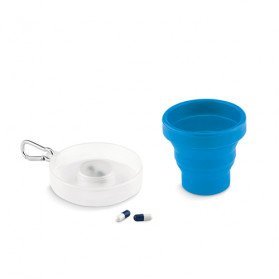 Vaso plegable de silicona Cup Pill