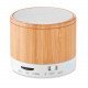 Altavoz bambú Round Bamboo