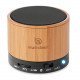 Altavoz bambú Round Bamboo