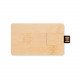 Memoria USB Bambú Card