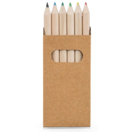 Caja con 6 lápices de color Ródano